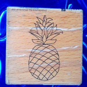Pineapple stamp